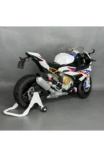 Işıklı BMW S1000 RR 1:9(25cm) ölçek Diecast Motosiklet Model Oyuncak – Metal Biblo & Maket - Görsel 4