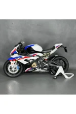 Işıklı BMW S1000 RR 1:9(25cm) ölçek Diecast Motosiklet Model Oyuncak – Metal Biblo & Maket - Görsel 7