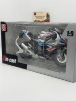 Işıklı BMW S1000 RR 1:9(25cm) ölçek Diecast Motosiklet Model Oyuncak – Metal Biblo & Maket - Görsel 8
