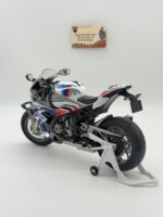 Işıklı BMW S1000 RR 1:9(25cm) ölçek Diecast Motosiklet Model Oyuncak – Metal Biblo & Maket - Görsel 4