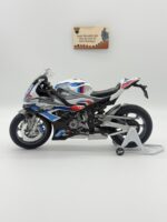 Işıklı BMW S1000 RR 1:9(25cm) ölçek Diecast Motosiklet Model Oyuncak – Metal Biblo & Maket - Görsel 5