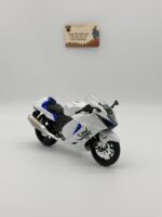 Suzuki Hayabusa 1:12 Ölçekli Beyaz Diecast Motosiklet