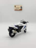 Suzuki Hayabusa 1:12 Ölçekli Beyaz Diecast Motosiklet - Görsel 3