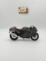 Suzuki Hayabusa 1:12 Diecast Motosiklet - Gri Red - Görsel 2
