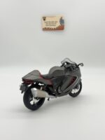Suzuki Hayabusa 1:12 Diecast Motosiklet - Gri Red - Görsel 3