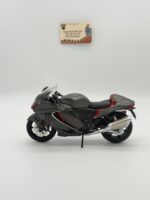 Suzuki Hayabusa 1:12 Diecast Motosiklet - Gri Red - Görsel 5