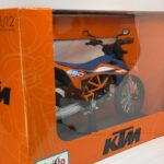 KTM 690 SMC R - 1:18 Ölçek (12cm) Kutulu Diecast Motosiklet Modeli - Görsel 8