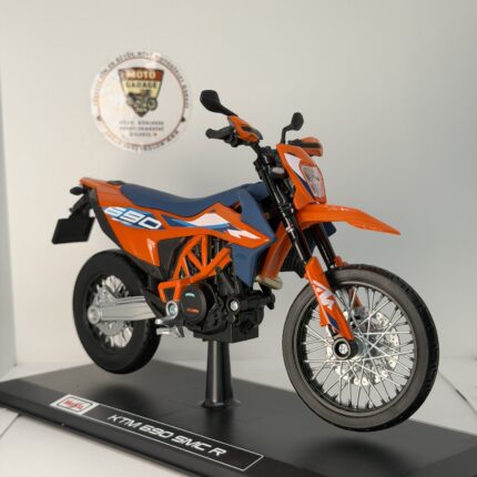 KTM 690 SMC R - 1:12 Ölçek (18cm) Kutulu Diecast Motosiklet Modeli