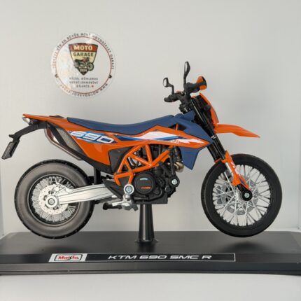 KTM 690 SMC R – 1:12 Ölçek (18cm) Kutulu Diecast Motosiklet Modeli - görsel 2