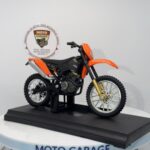 KTM Enduro Cross - 1:18 Ölçek (12cm) Kutulu Standlı Diecast Motosiklet Modeli