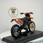 KTM Enduro Cross - 1:18 Ölçek (12cm) Kutulu Standlı Diecast Motosiklet Modeli - Görsel 3