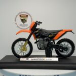 KTM Enduro Cross - 1:18 Ölçek (12cm) Kutulu Standlı Diecast Motosiklet Modeli - Görsel 5
