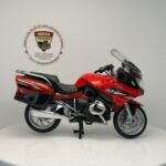 BMW R1250 RT - 1:18 Ölçek (12cm) Kutulu Standlı Diecast Model (Kırmızı) - Görsel 2