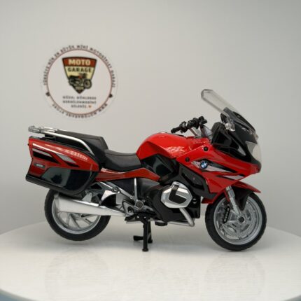 BMW R1250 RT – 1:18 Ölçek (12cm) Kutulu Standlı Diecast Model (Kırmızı) - görsel 2