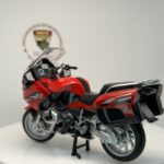 BMW R1250 RT - 1:18 Ölçek (12cm) Kutulu Standlı Diecast Model (Kırmızı) - Görsel 4