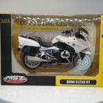 BMW R1250 RT - 1:18 Ölçek (12cm) Kutulu Standlı Diecast Model (Beyaz) - Görsel 8