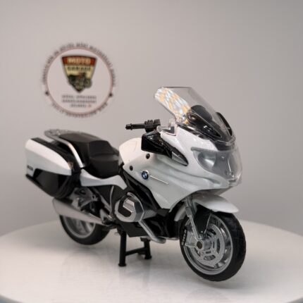 BMW R1250 RT - 1:18 Ölçek (12cm) Kutulu Diecast Model (Beyaz)
