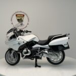 BMW R1250 RT - 1:18 Ölçek (12cm) Kutulu Standlı Diecast Model (Beyaz) - Görsel 5