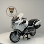 BMW R1250 RT - 1:18 Ölçek (12cm) Kutulu Standlı Diecast Model (Beyaz) - Görsel 6