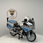 BMW R1250 RT-P Polis Motosikleti - 1:18 Ölçek (12cm) Kutulu Standlı Diecast Model