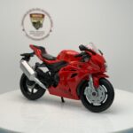 Suzuki GSX-R1000 - 1:18 Ölçek (12cm) Kutulu Diecast Model (Kırmızı)