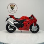Suzuki GSX-R1000 - 1:18 Ölçek (12cm) Kutulu Diecast Model (Kırmızı) - Görsel 2