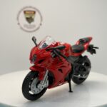 Suzuki GSX-R1000 - 1:18 Ölçek (12cm) Kutulu Diecast Model (Kırmızı) - Görsel 6
