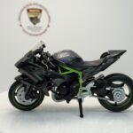 Kawasaki Ninja H2R - 1:18 Ölçek (12cm) Kutulu Diecast Model - Görsel 5