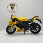 Yamaha YZF-R1 - 1:18 Ölçek (12cm) Kutulu Diecast Model (Sarı) - Görsel 5