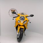 BMW S1000 RR - 1:12 Ölçek (18cm) Sarı Lisanslı Diecast Motosiklet Modeli - Görsel 7