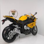 BMW S1000 RR - 1:12 Ölçek (18cm) Sarı Lisanslı Diecast Motosiklet Modeli - Görsel 3