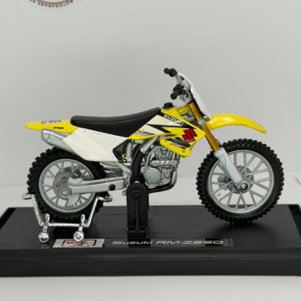 Suzuki RM-Z 250 Cross Motor Diecast Model Motosiklet 1:18 Kutulu - görsel 2