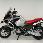 Moto Garage R1250 Oyuncak 1:12 Ölçek (18cm) Diecast Model Motosiklet (Gri/Kırmızı) - Görsel 5