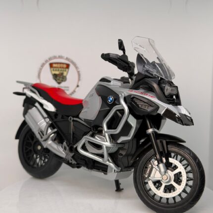 Moto Garage R1250 Oyuncak 1:12 Ölçek (18cm) Diecast Model Motosiklet (Gri/Kırmızı)