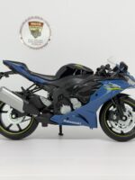 Kawasaki Ninja ZX-6R 1:12 Lacivert Diecast Motosiklet Model - Görsel 2
