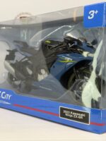Kawasaki Ninja ZX-6R 1:12 Lacivert Diecast Motosiklet Model - Görsel 8