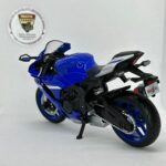 Yamaha YZF-R1 1:12 Ölçek Diecast Model Motosiklet (Lacivert) - Görsel 5
