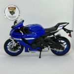Yamaha YZF-R1 1:12 Ölçek Diecast Model Motosiklet (Lacivert) - Görsel 6