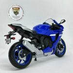 Yamaha YZF-R1 1:12 Ölçek Diecast Model Motosiklet (Lacivert) - Görsel 3
