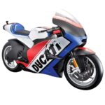 1/6 Ölçek Ducati 2011 France Diecast Model Motosiklet - Maisto - Görsel 2