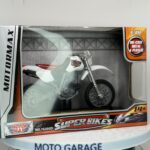 Honda XR400R Enduro 1:18 Ölçek Stantlı Diecast Maket - Görsel 8