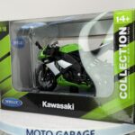 Kawasaki Ninja ZX-10R 1:18 Diecast Motosiklet Modeli - Görsel 7