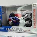Honda CBR 900RR FireBlade- 1:18 Ölçek Welly Diecast Model - Görsel 8