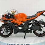 Kawasaki Ninja ZX-6R 1:12 Turuncu Diecast Motosiklet Model - Görsel 5
