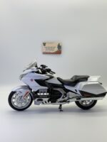 Honda Goldwing GL 1800 Diecast Motosiklet- 1:9(25 cm) Beyaz Touring Serisi çantasız seri - Görsel 6