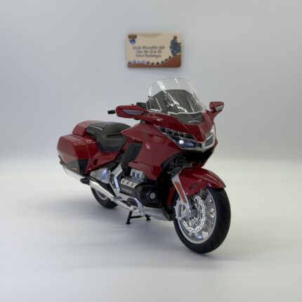 Honda Goldwing GL 1800 Diecast Motosiklet- 1:9(25 cm) Kırmızı Işıklı