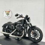 Harley Iron 883 Cruiser Chopper 1:12 Diecast Motosiklet Model Oyuncak