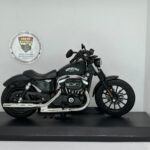 Harley Iron 883 Cruiser Chopper 1:12 Diecast Motosiklet Model Oyuncak - Görsel 2