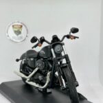 Harley Iron 883 Cruiser Chopper 1:12 Diecast Motosiklet Model Oyuncak - Görsel 9