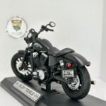 Harley Iron 883 Cruiser Chopper 1:12 Diecast Motosiklet Model Oyuncak - Görsel 5